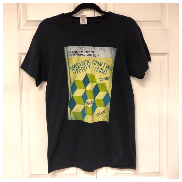 graphic tee Tops - COUNTING CROWS MATCHBOX 20 TOUR GRAPHIC TEE